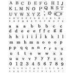 Tampons transparents alphabet - artemio - set de 160 - noir - adulte - mixte Tampons transparents alphabet - artemio - set de 160 - noir - adulte - mixte