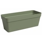 Artevasi jardinire - plastique - vert cendre - rectangulaire - l499 x p20 x h181cm