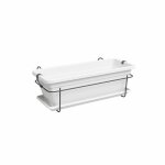 Artevasi jardinire venezia balcon kit - 50 ma - blanc - 50 x 29 x 175 cm