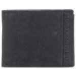 Arthur et aston - portefeuille italien noir taille 9 cm