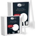 Artina chssis entoil certifi fsc - akademie - set de 10 5x 30x40 cm & 5x 20x20 cm - toiles  peindre ...