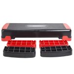 Step pour a�robic - hms - as005 - r�glage hauteur 3 niveaux - surface antid�rapante - pieds en caoutchouc ...