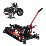 Ascenseur hydraulique pour moto - jusqu 680kg - support dassemblage de levage de cric pour moto leve ...