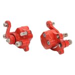 Ashata trier de frein rouge 2 pices trier de frein avant et arrire de remplacement pour 47cc 49cc ...
