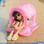 Ashata flotteur de piscine pour b�b� bou�e de bain pour b�b� avec pare - soleil si�ge pour b�b� bateau ...