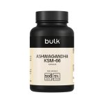 Ashwagandha ksm - 66 90 caps sans saveur bulk pack nutrition sportive