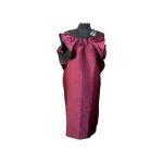 Asos robe mi - longue confortable lgante de soire chic rouge taille 36