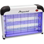 Aspectek lampe uv anti insectes volants. tue - mouche destructeur d insectes electrique 20w. lampe anti ...