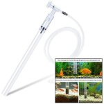 Aspirateur aquarium nettoyeur de gravier aquarium filtre de filtre daquarium gravier deau sable (squeeze ...