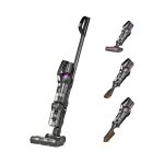 Aspirateur balai airb600 sans fil fonction de lavage lampe uv - c strilisante puissante 600w animal ...