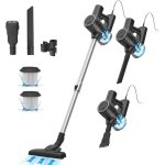 Aspirateur balai puissant 20kpaaspirateur balai avec fil cble 7m3 en 1 aspirateur vertical filtre hepa600w ...