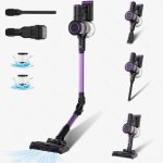 Aspirateur balai sans fil stanew 33000pa aspirateur sans fil puissant 320w aspirateur pliable ledaffichage ...