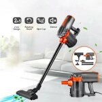 Aspirateur balai - aspirateur sans sac - 16kpa / 600w / 1. 5l - filtration efficace - silencieux - 65 ...