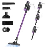 Aspirateur balai sans sac 800w - aspirateur  main 4 en 1 - aspirateur filaire 24kpa - lger - multifonction ...
