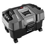 Aspirateur datelier - graphite - energy + 18v - 10 l - fonction souffleur - filtre hepa