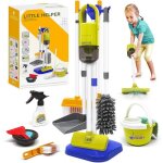Aspirateur enfant jouet 14 pices kit menage enfant aspirateur 15  56 cm jouet pour enfants  partir ...