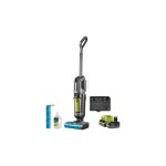Ryobi aspirateur laveur balai 3 - en - 1 brushless 18v - batterie 40ah 35 aw r�servoir 650 ml