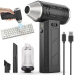 Aspirateur balai sans fil 700w 60 kpa ? 70 min 2�21v 4ah �cran tactile led (bleu)