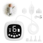 Aspirateur nasal Électrique bébé 9 niveaux daspiration réglables + 5 embouts en silicone avec musique ... Aspirateur nasal Électrique bébé 9 niveaux daspiration réglables + 5 embouts en silicone avec musique ...