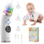 Aspirateur nasal Électrique bébé acelife mouche bebe avec 5 niveaux daspiration lumière musique et 3 ... Aspirateur nasal Électrique bébé acelife mouche bebe avec 5 niveaux daspiration lumière musique et 3 ...