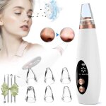 Aspirateur point noirs rechargeable avec 3 modes 6 sondes daspiration (4 kits de suppression des points ...