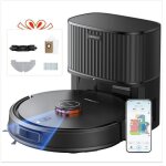 Aspirateur robot laveur 3 en 1 - laresar l20 + - station auto - vidage - surface 200m - 60 jours collecteur ...