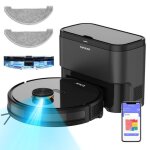 Kotezu x8m - aspirateur robot laveur avec station 5000pa / 5000mah / 200min navigation lidar avec cartographie ... Kotezu x8m - aspirateur robot laveur avec station 5000pa / 5000mah / 200min navigation lidar avec cartographie ...