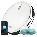 Aspirateur robot venga! - vg rvc 3001 wh - robot aspirateur laveur de sol navigation gyroscope et app ...
