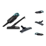 Aspirateur sans fil - makita - dcl 182 - 18 v - noir - batterie 20 ah