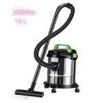 Aspirateur sans sac aspirateur 15l machine de nettoyage haute puissance atelier dusine forte aspiration ...