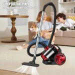 Aspirateur sans sac 2000w aspirateur traneau sans sacfiltration multi - cyclonique sols durs tapis poils ...
