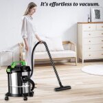 Aspirateur sans sac 2500w aspirateur 15l machine nettoyage haute puissance atelier dusine forte aspiration ...