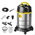 Aspirateur sans sac 3000w - 30l - aspiration / humidification / s�chage au s�che - cheveux - aspiration ...