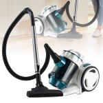 Aspirateur sans sac aspirateur traineau compact silencieux brosse multifonctionnelle forte aspiration ...