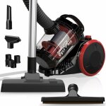 Aspirateur tra�neau sans sac cyclonique turbotronic cv07 ? puissant et l�ger ? pour tapis et sols durs ...