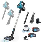 Aspirateurs verticaux aspirateur à main sans fil 3 en 1 + 2 batteries 55 a + chargeur compatible avec ... Aspirateurs verticaux aspirateur à main sans fil 3 en 1 + 2 batteries 55 a + chargeur compatible avec ...