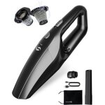 Aspirateur voiture puissant aspirateur a main 12000pa aspirateur de table sans fil avec filtre hepa mini ...