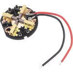 Assemblage de support de balai de charbon pour perceuse sans fil milwaukee m18 m12 2602 - 20 aeg 18v ...