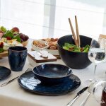 Assiette casper vaisselle bleu marine 27 cm 997215