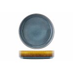 Assiette cosy - trendy - 2936120c - assiette creuse quintana bleu - porcelaine - d19. 5 cm - lot de 3 ...