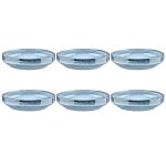 Assiette creuse genesis �21cm - 6 pi�ces - mer