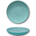 Assiette creuse porcelaine bleue - d 22 cm - siviglia