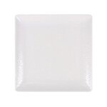 Assiettes dena carres de 24 pices plates en porcelaine blanche plat pour entres desserts et salades ...