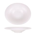 Assiettes dena ovales de 6 pices creuses en porcelaine blanche plat de service pour soupe desserts et ...