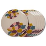 Assiette plate paula 25 cm (lot de 6) - amadeus