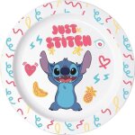 Assiette plate - stitch - disney - mélamine - 21 cm - compatible micro - ondes Assiette plate - stitch - disney - mélamine - 21 cm - compatible micro - ondes