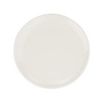 Assiettes de pr�sentation rondes de 12 pi�ces plates et empilables 280g henry plat � salade et dessert ...