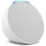 Assistant vocal - amazon - echo pop (1ère gen. ) - alexa integré - blanc Assistant vocal - amazon - echo pop (1ère gen. ) - alexa integré - blanc