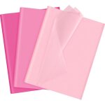 Assortiment de 60 feuilles de papier de soie rose 3 couleurs pour emballage cadeau et d�coration festive ...