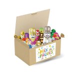 Assortiment de 750g de petits chocolats de p�ques kinder schokobons papillotes revillon petits moulages ...
